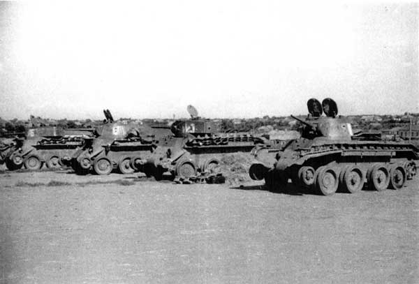 sowieckie czołgi