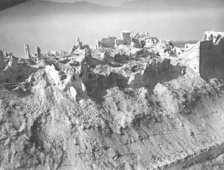 ruiny klasztoru Monte Cassino