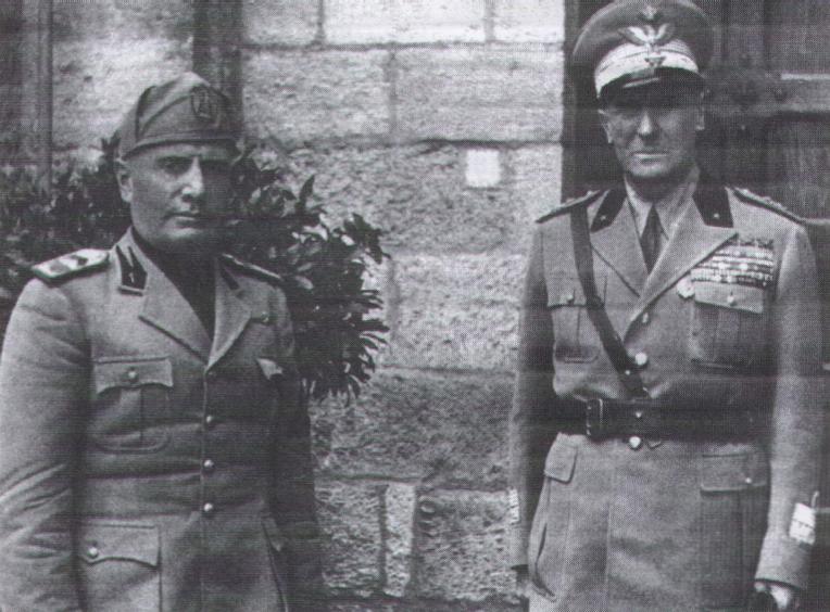 Mussolini i Graziani